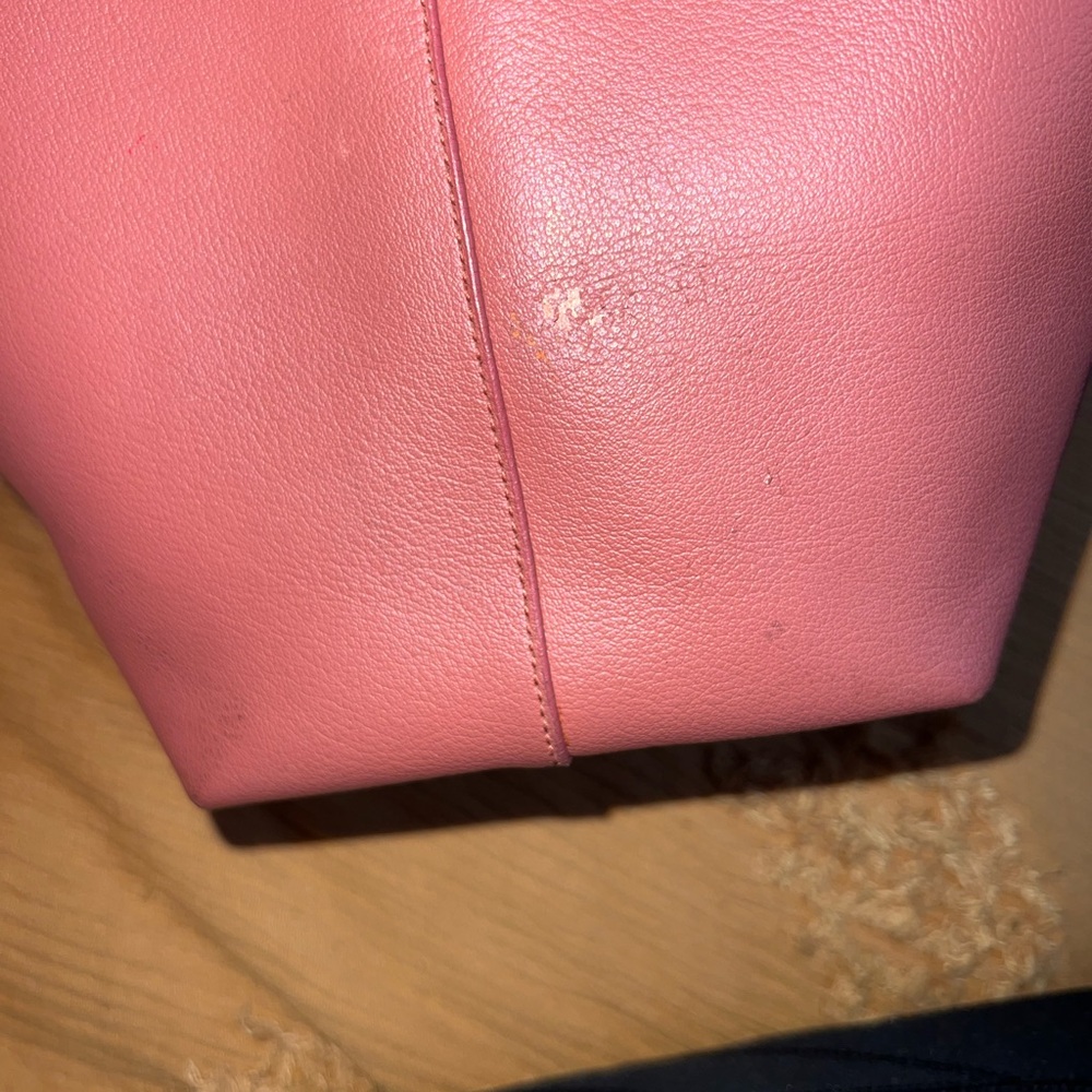 Saint Laurent Pink Tote Bag with Minimalist Design - Picture 12 of 13